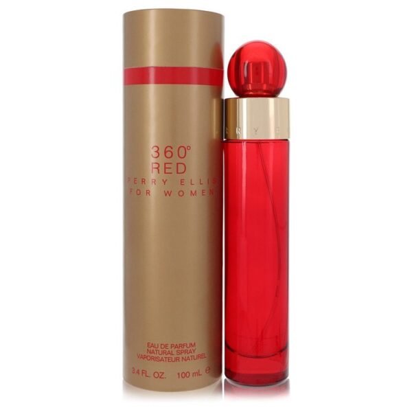 Perry Ellis 360 Red Eau De Parfum Spray By Perry Ellis - Size: 100 ml Eau De Parfum Spray