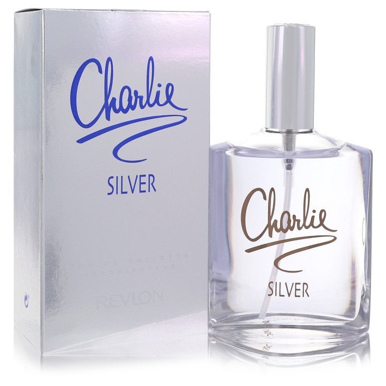 Charlie Silver Eau De Toilette Spray By Revlon - Size: 100 ml Eau De Toilette Spray