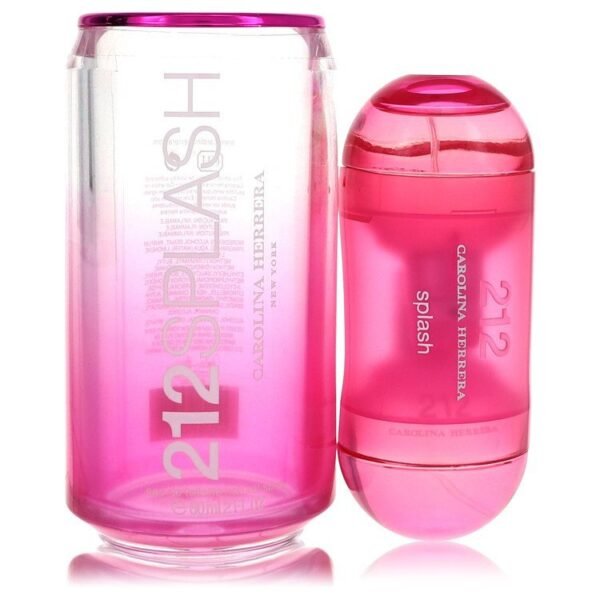 212 Splash Eau De Toilette Spray (Pink) By Carolina Herrera - Size: 60 ml Eau De Toilette Spray