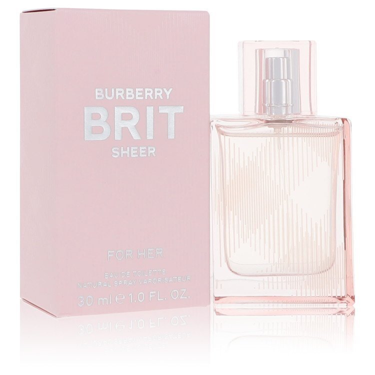 Burberry Brit Sheer Eau De Toilette Spray By Burberry - Size: 30 ml Eau De Toilette Spray