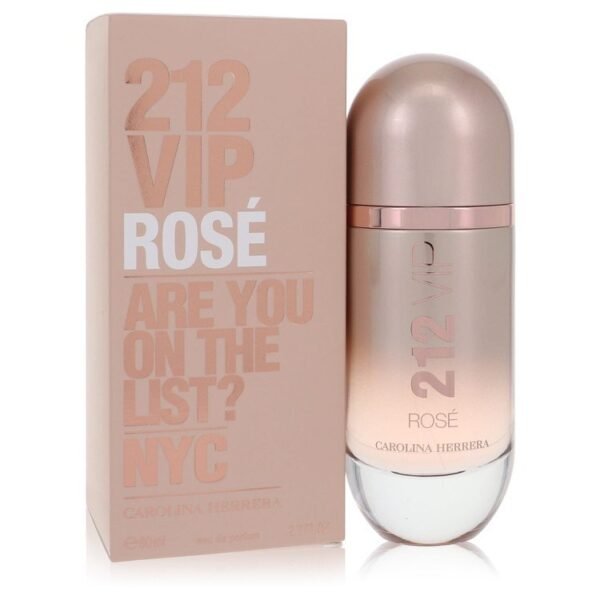 212 Vip Rose Eau De Parfum Spray By Carolina Herrera - Size: 80 ml Eau De Parfum Spray