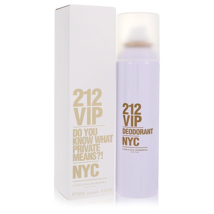 212 Vip Deodorant Spray By Carolina Herrera - Size: 150 ml Deodorant Spray