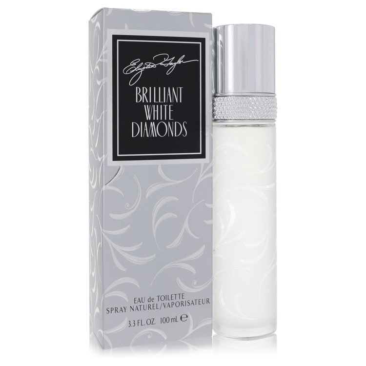 White Diamonds Brilliant Eau De Toilette Spray By Elizabeth Taylor - Size: 100 ml Eau De Toilette Spray