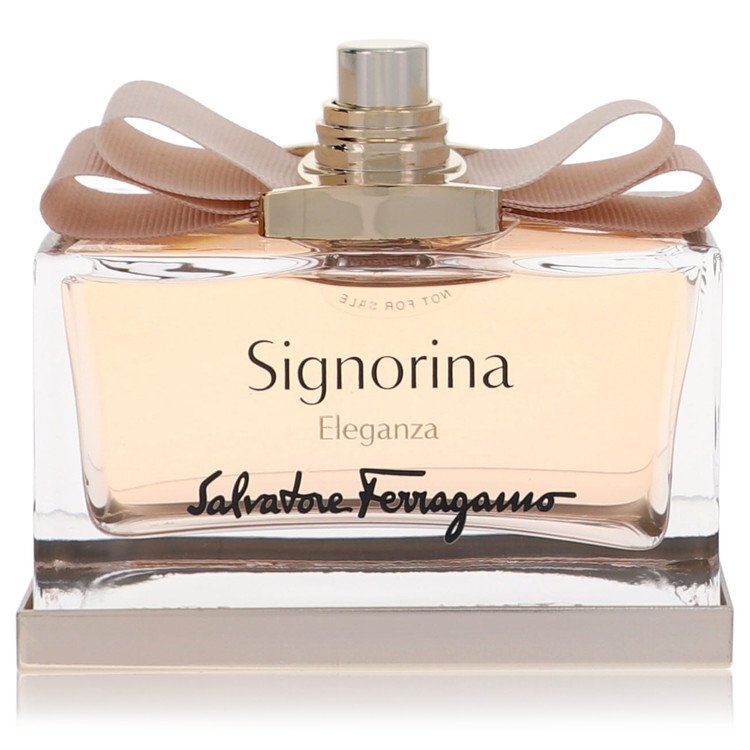 Signorina Eleganza Eau De Parfum Spray (Tester) By Salvatore Ferragamo - Size: 100 ml Eau De Parfum Spray