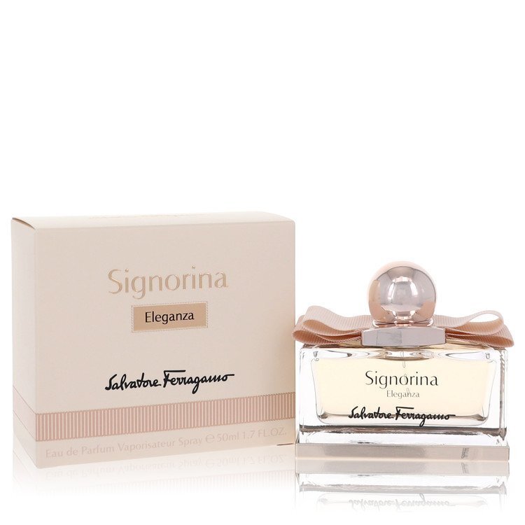 Signorina Eleganza Eau De Parfum Spray By Salvatore Ferragamo - Size: 50 ml Eau De Parfum Spray
