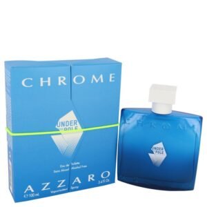 Chrome Under The Pole Eau De Toilette Spray (Alcohol Free) By Azzaro - Size: 100 ml Eau De Toilette Spray