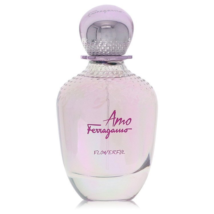 Amo Flowerful Eau De Toilette Spray (Tester) By Salvatore Ferragamo - Size: 100 ml Eau De Toilette Spray