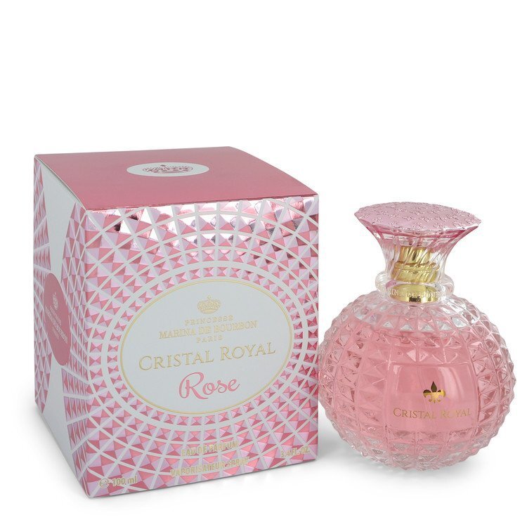 Marina De Bourbon Cristal Royal Rose Eau De Parfum Spray By Marina De Bourbon - Size: 100 ml Eau De Parfum Spray