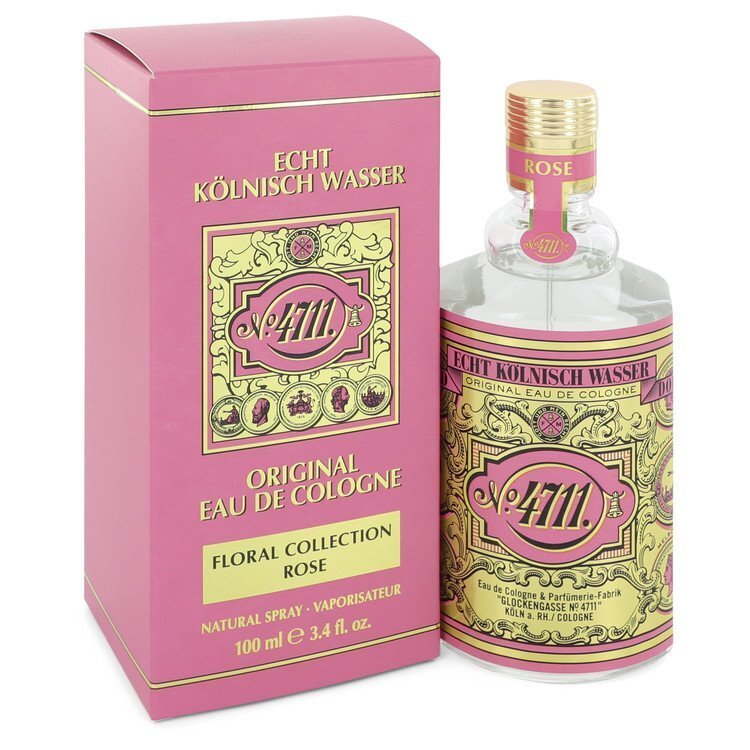 4711 Floral Collection Rose Eau De Cologne Spray (Unisex) By 4711 - Size: 100 ml Eau De Cologne Spray
