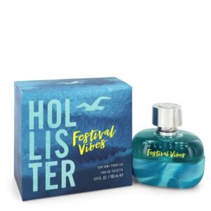 Hollister Festival Vibes Eau De Toilette Spray By Hollister - Size: 100 ml Eau De Toilette Spray