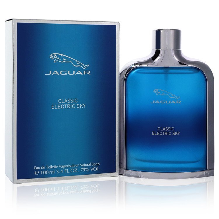 Jaguar Classic Electric Sky Eau De Toilette Spray By Jaguar - Size: 100 ml Eau De Toilette Spray