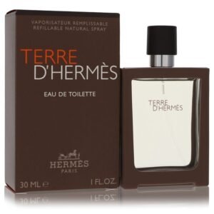 Terre D'hermes Eau De Toilette Spray Spray Refillable By Hermes - Size: 30 ml Eau De Toilette Spray Spray Refillable