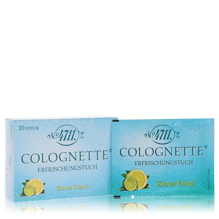 4711 Colognette Refreshing Lemon Box Of 10 Refreshing Tissues By 4711 - Size: -- Box Of 10 Refreshing Tissues