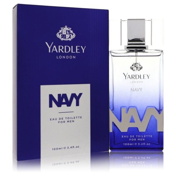 Yardley Navy Eau De Toilette Spray By Yardley London - Size: 100 ml Eau De Toilette Spray