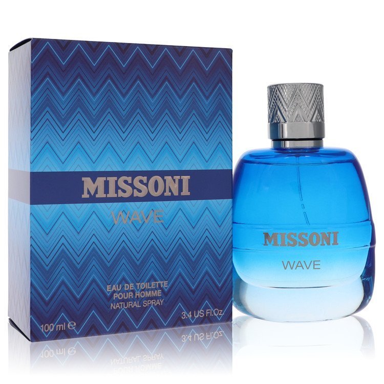 Missoni Wave Eau De Toilette Spray By Missoni - Size: 100 ml Eau De Toilette Spray