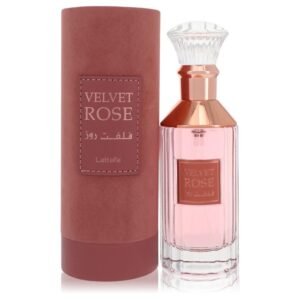Lattafa Velvet Rose Eau De Parfum Spray (Unisex) By Lattafa - Size: 100 ml Eau De Parfum Spray