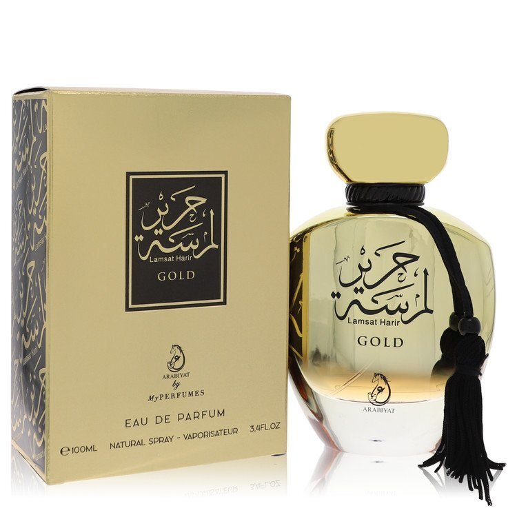 Arabiyat Lamsat Harir Gold Eau De Parfum Spray By My Perfumes - Size: 100 ml Eau De Parfum Spray